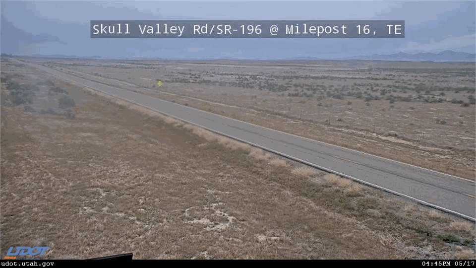Traffic Cam Skull Valley Rd SR 196 Liveview NB @ Milepost 16 TE