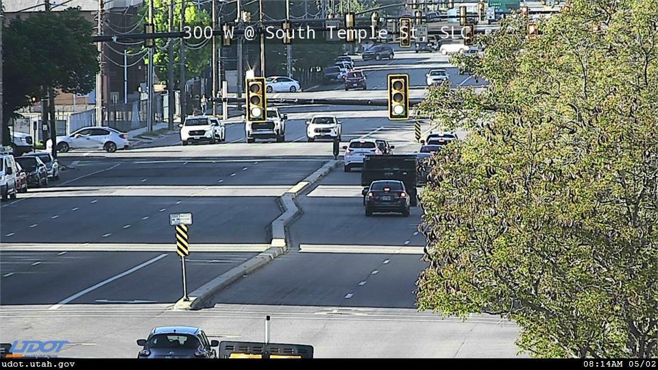 Traffic Cam 300 W John Stockton Dr US 89 @ South Temple St SLC