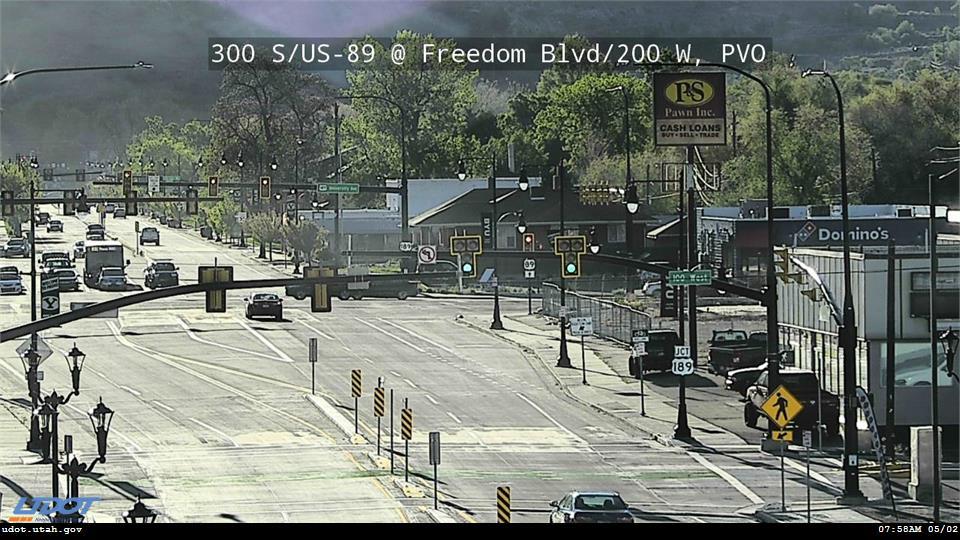 Traffic Cam Freedom Blvd 200 W @ 300 S US 89 PVO