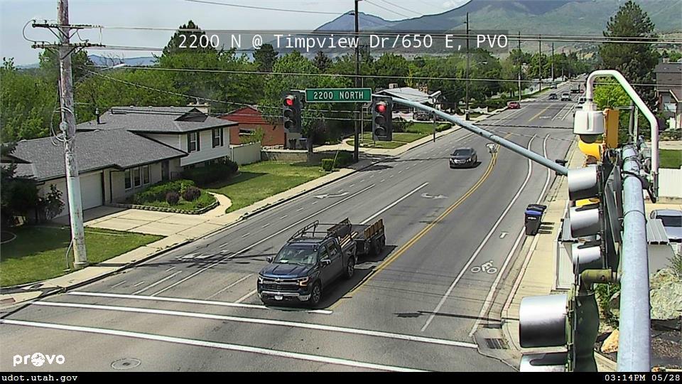 Traffic Cam 2200 N @ Timpview Dr 650 E PVO