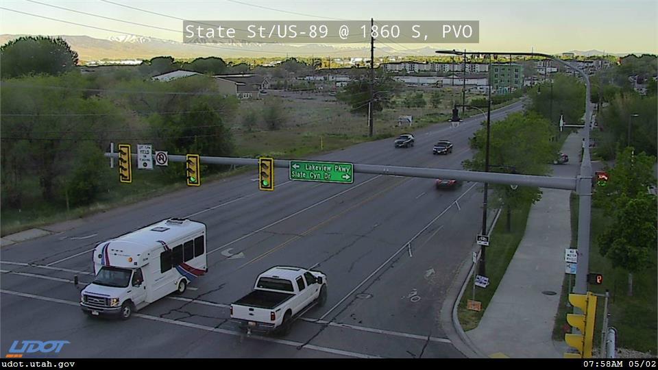 Traffic Cam State St US 89 @ 1860 S Slate Canyon Dr PVO