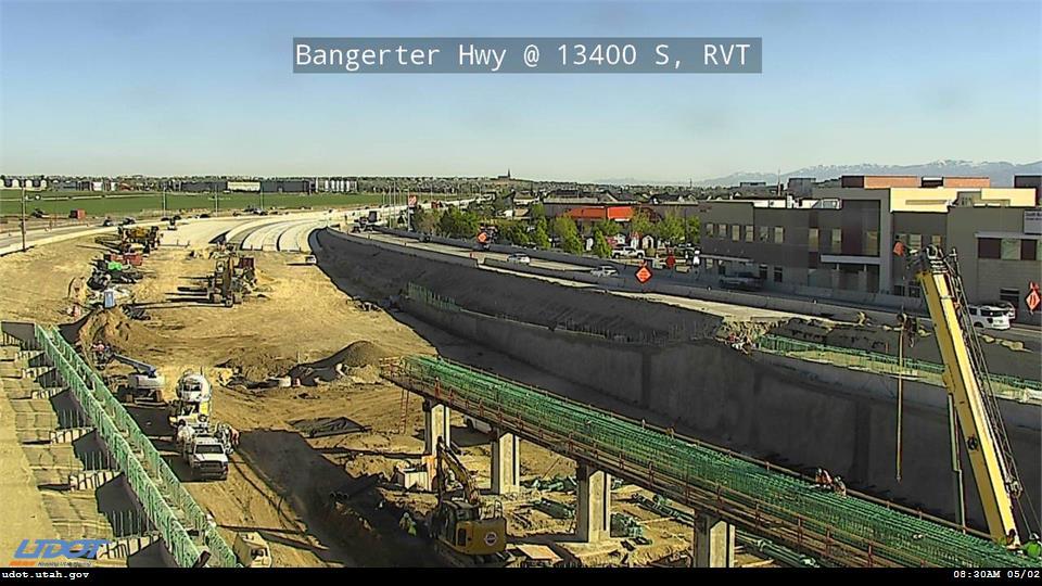 Traffic Cam Bangerter Hwy SR 154 @ 13400 S RVT