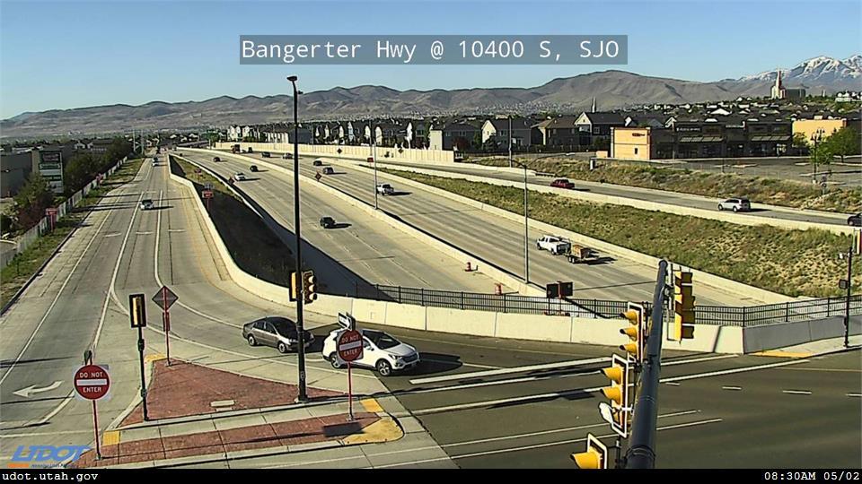 Traffic Cam Bangerter Hwy SR 154 @ 10400 S South Jordan Pkwy SR 151 SJO