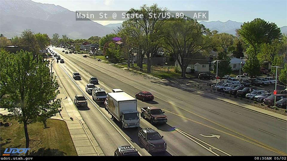 Traffic Cam Main St US 89 SR 145 @ State St US 89 AFK