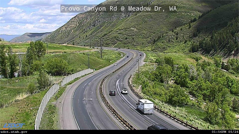 Traffic Cam Provo Canyon Rd US 189 @ Meadow Dr MP 16.25 WA