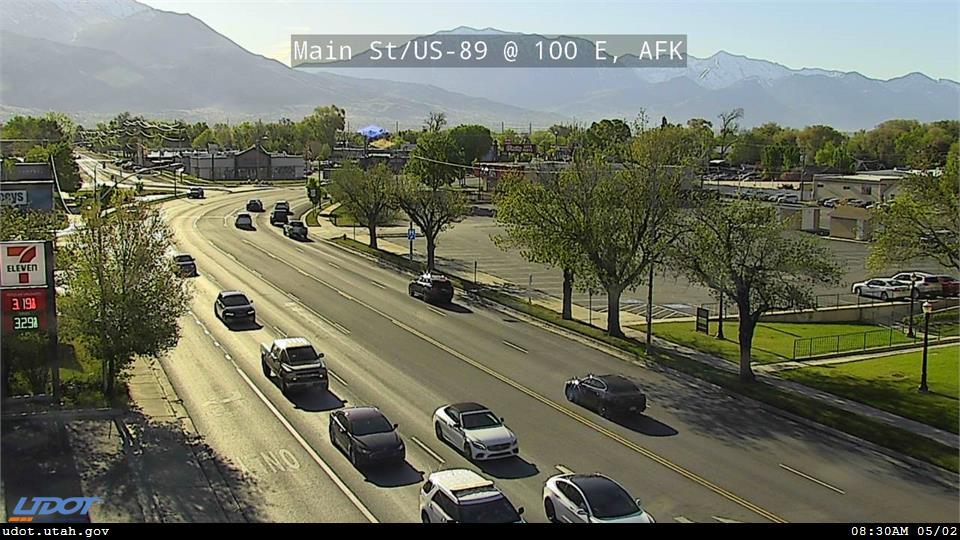 Traffic Cam Main St US 89 @ 100 E Alpine Hwy SR 74 AFK