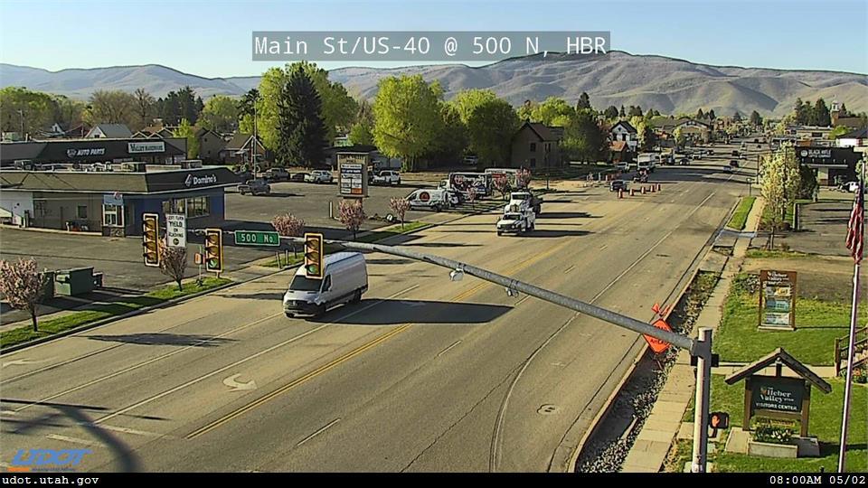 Traffic Cam Main St US 40 @ 500 N MP 16.4 HBR