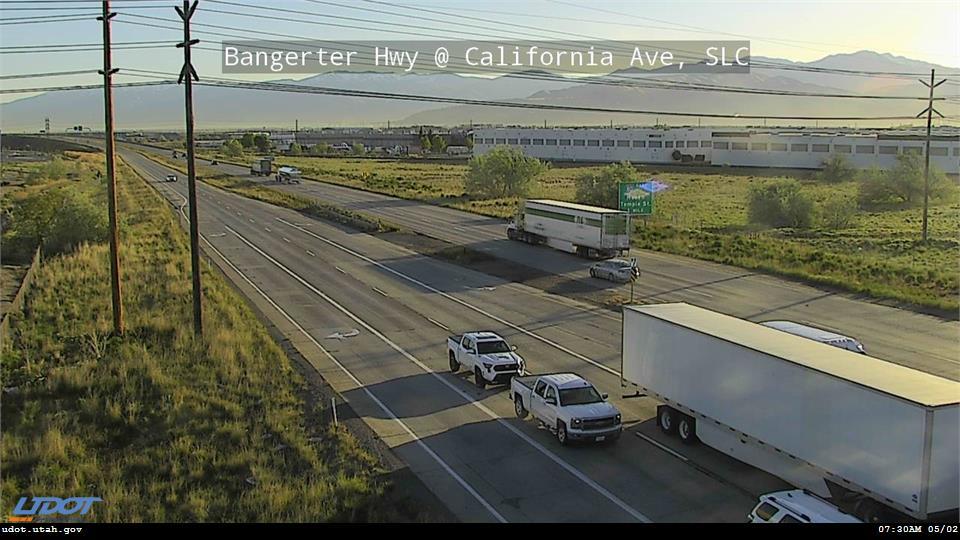 Traffic Cam Bangerter Hwy SR 154 @ California Ave SLC