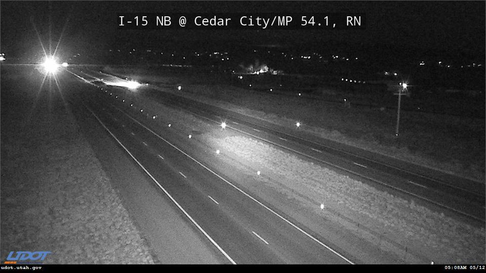 Traffic Cam I-15 NB @ Cedar City 2700 S MP 54.1 RN