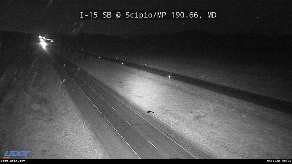 Traffic Cam I-15 SB @ Scipio MP 190.66 MD