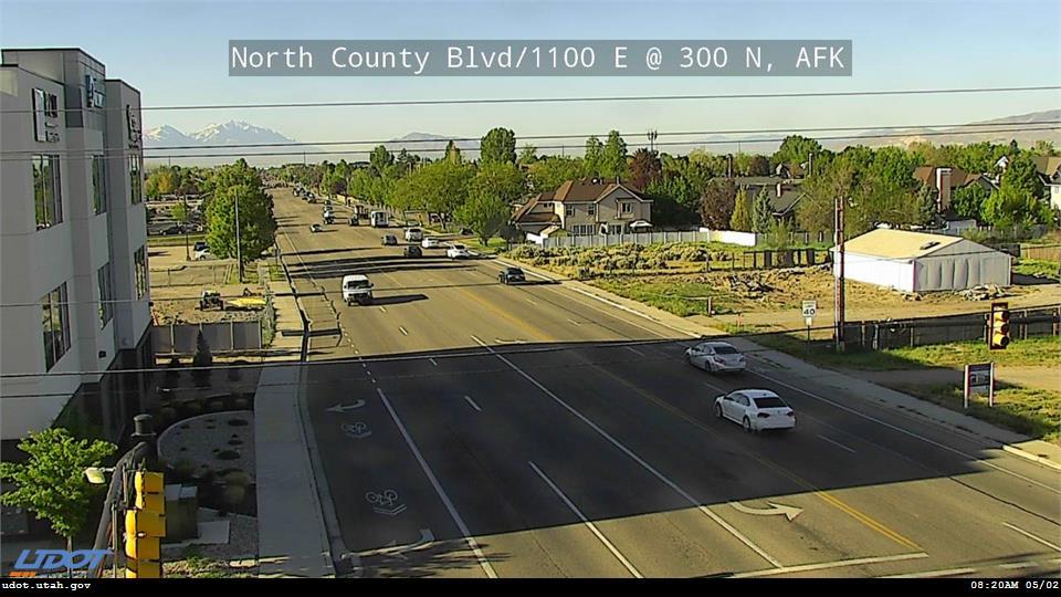 Traffic Cam North County Blvd 1100 E SR 129 @ 300 N AFK