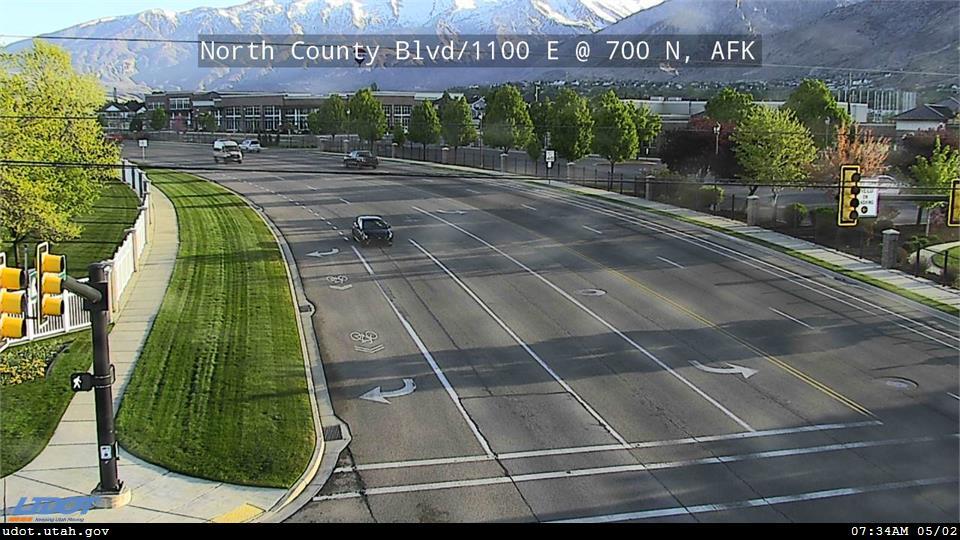 Traffic Cam North County Blvd 1100 E SR 129 @ 700 N AFK