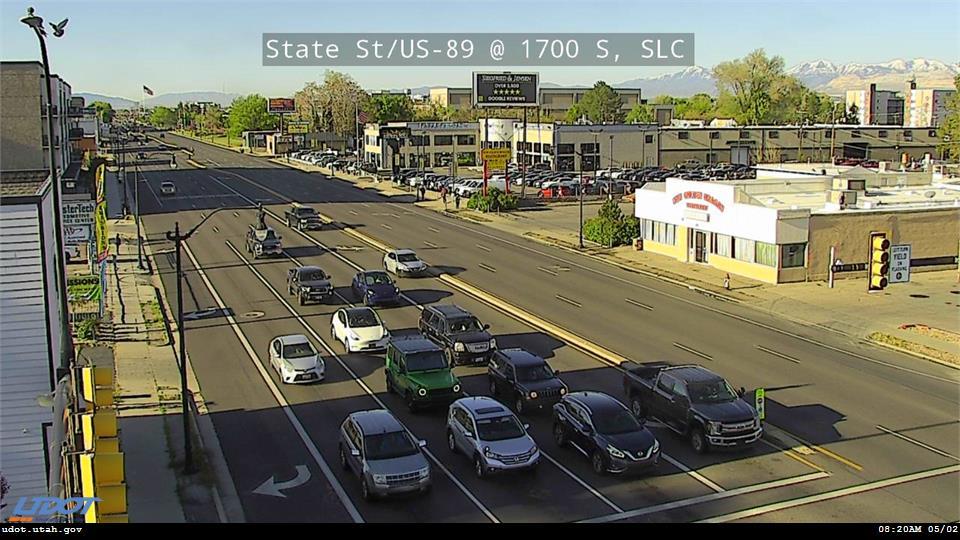 Traffic Cam State St US 89 @ 1700 S SLC