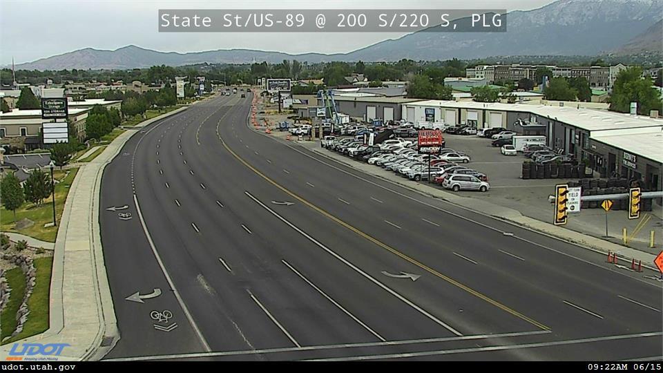 Traffic Cam State St US 89 @ 200 S 220 S PLG