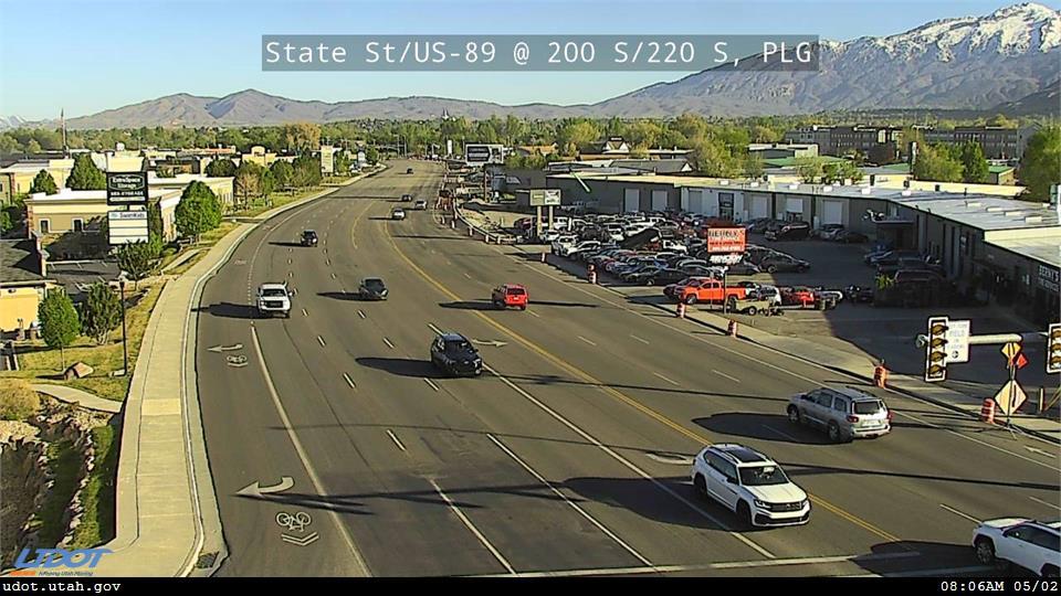 Traffic Cam State St US 89 @ 200 S 220 S PLG