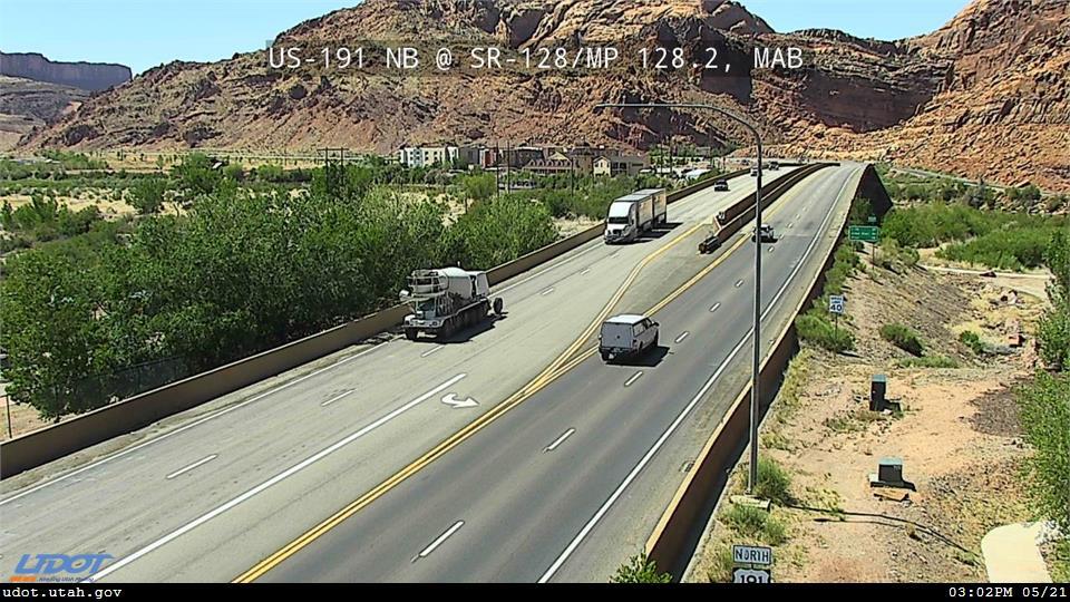 Traffic Cam US 191 NB @ SR 128 MP 128.2 MAB