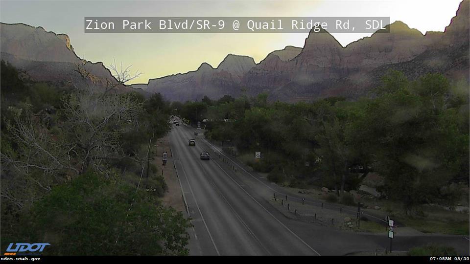 Traffic Cam Zion Park Blvd SR 9 @ Quail Ridge Rd SDL