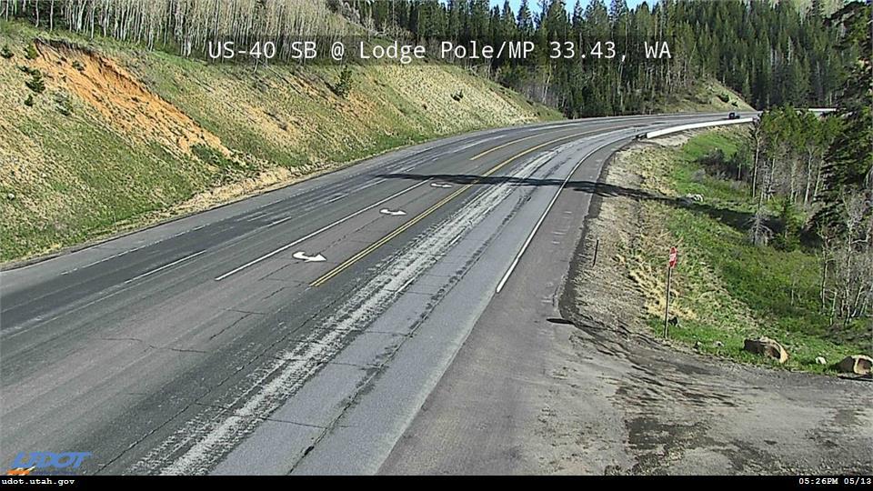 Traffic Cam US 40 SB @ Daniels Summit MP 33.43 WA