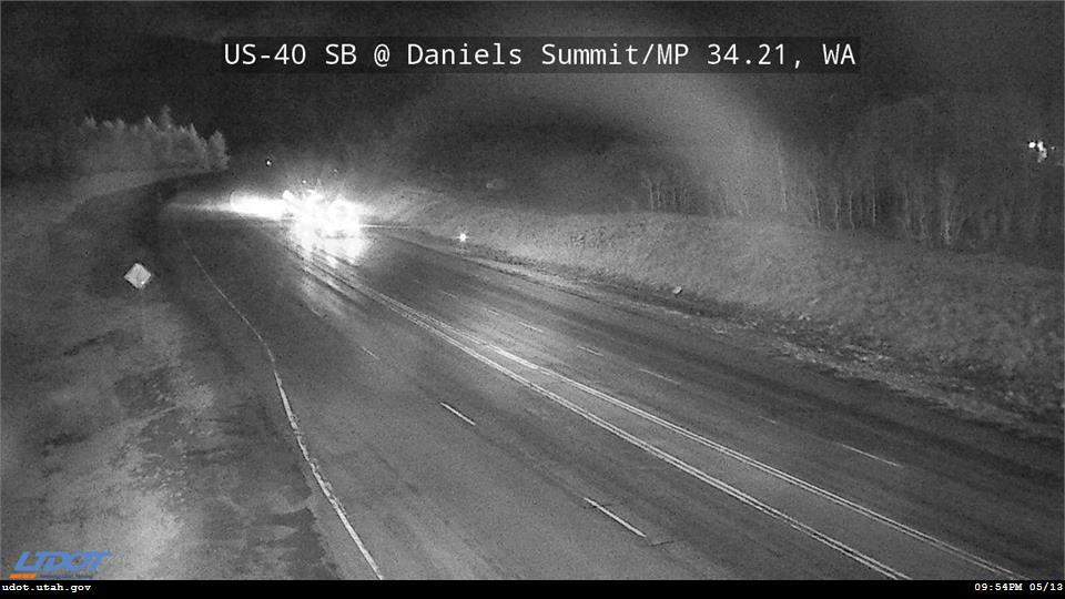 Traffic Cam US 40 SB @ Daniels Summit MP 34.21 WA