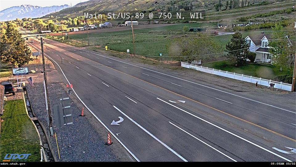 Traffic Cam Main St US 89 @ 750 N SR 315 WIL