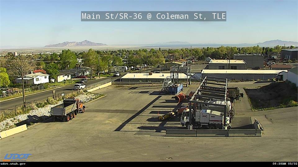 Traffic Cam Main St SR 36 @ Tooele Shed Coleman St MP 52.63 TLE