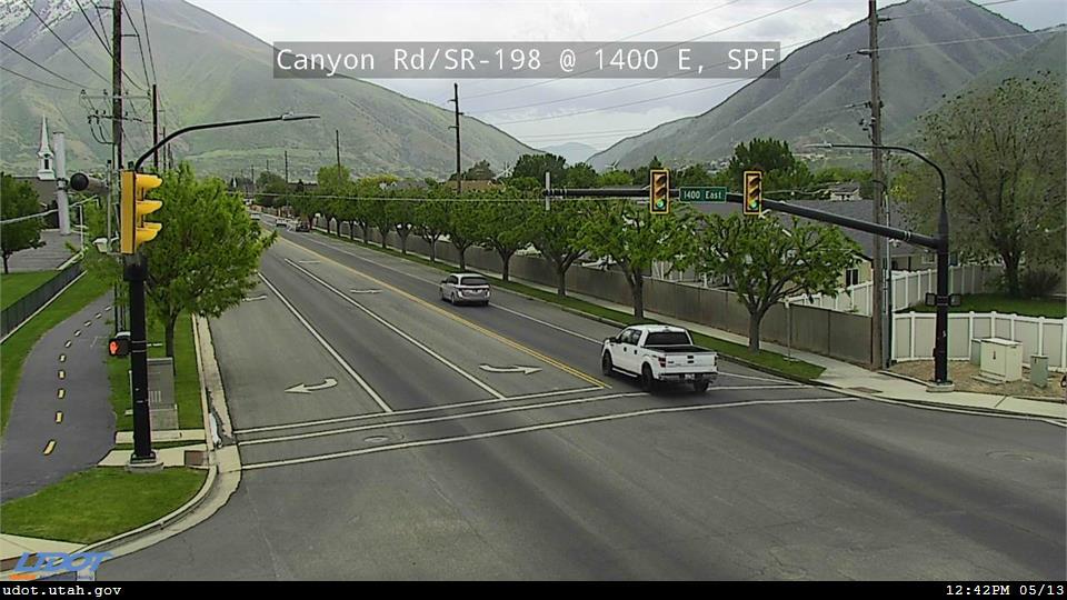 Traffic Cam Canyon Rd SR 198 @ 1400 E SPF