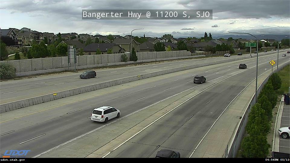 Traffic Cam Bangerter Hwy SR 154 @ 11200 S SJO