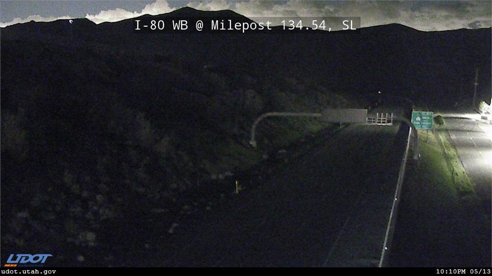 Traffic Cam I-80 Parleys Canyon WB @ Mountain Dell MP 134.6 SL