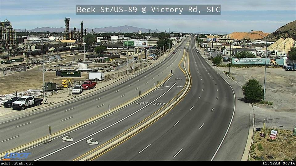 Traffic Cam Beck St US 89 @ Victory Rd SR 186 SLC