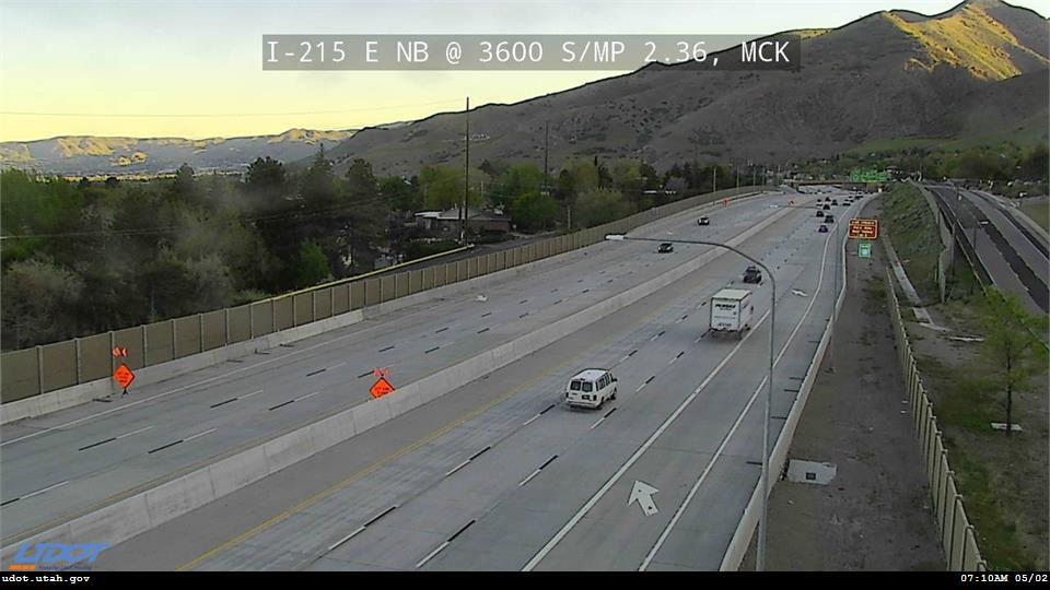 Traffic Cam I-215 E NB @ 3800 S MP 2.58 MCK