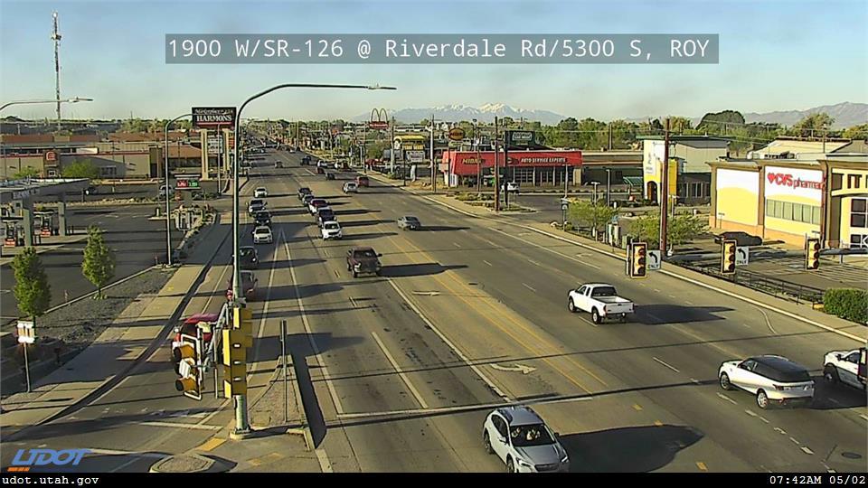 Traffic Cam 1900 W SR 126 @ Riverdale Rd 5300 S SR 26 ROY