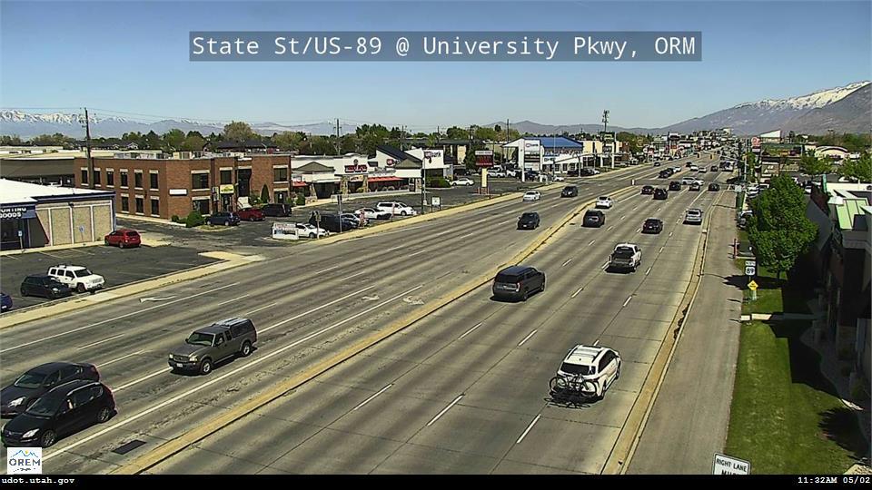 Traffic Cam State St US 89 @ University Pkwy SR 265 ORM