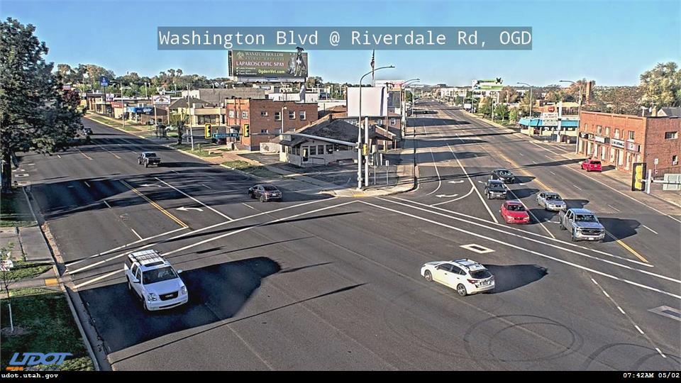 Traffic Cam Washington Blvd US 89 @ Riverdale Rd SR 26 OGD