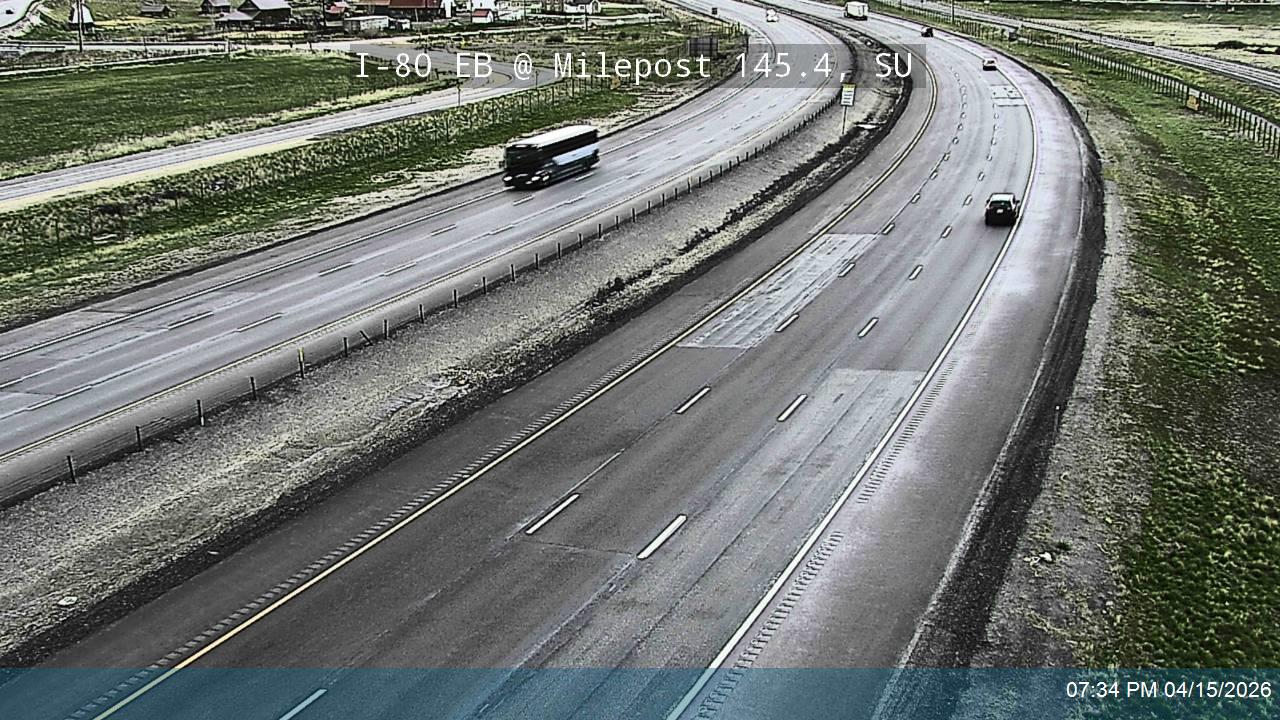 I-80 EB @ West of US-40/ MP 145.4, SU