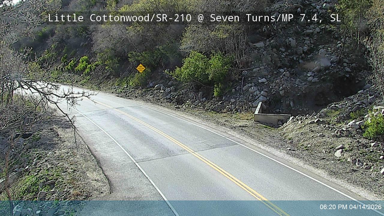 LCC Rd EB @ Seven Turns/ MP 7.4, SL