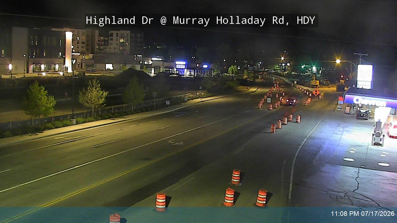 Highland Dr traffic camera, Holladay, Utah
