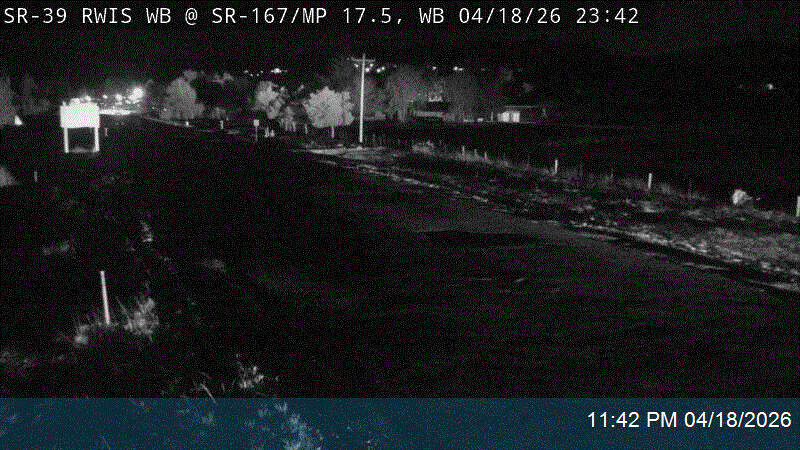 SR-39 RWIS WB @ SR-167 / Trappers Loop / MP 17.53, WB