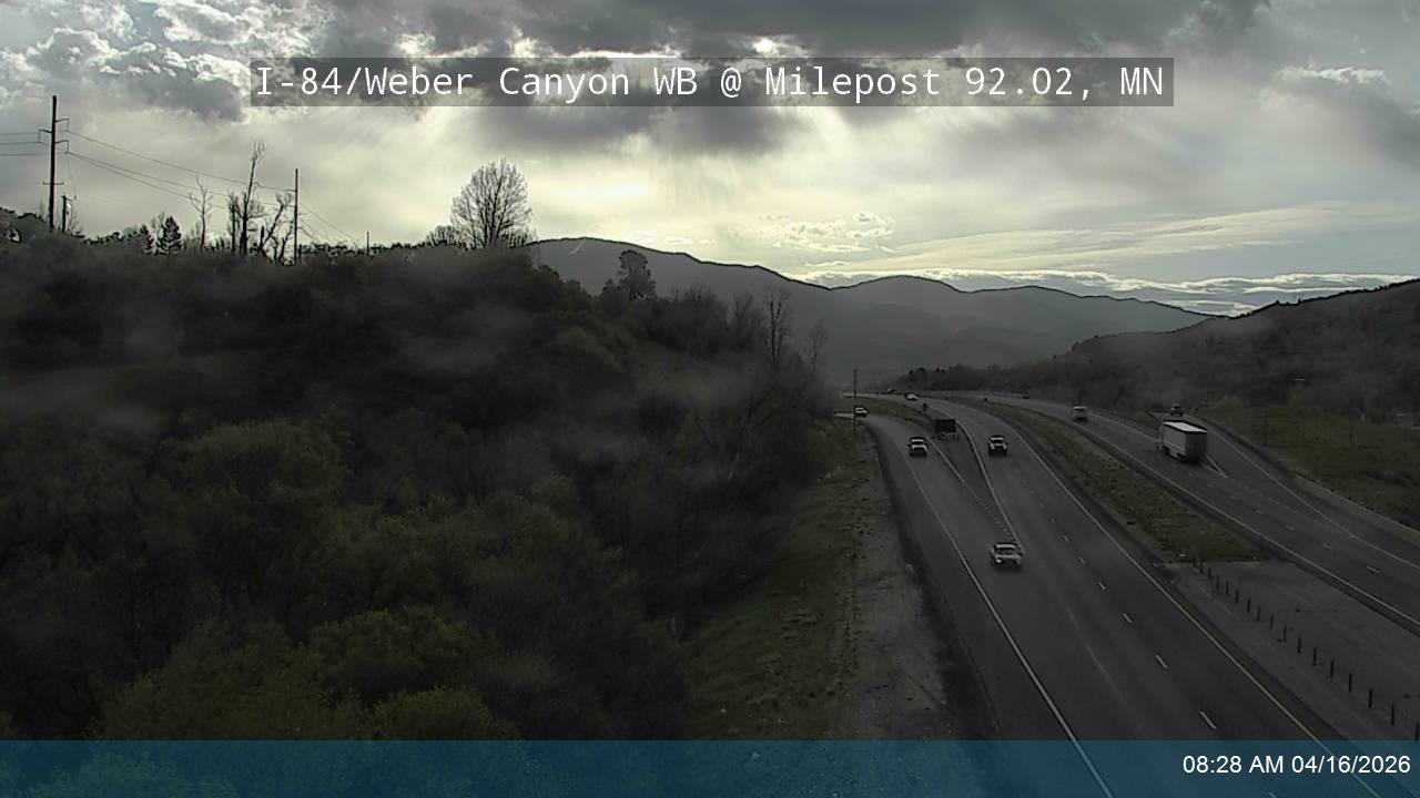 I-84 / Weber Canyon WB  @ Milepost 92.02, MN