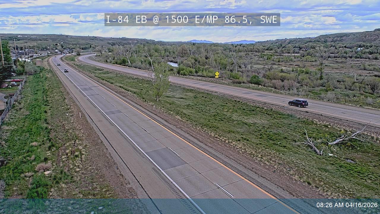 I-84 / Weber Canyon EB @ MP 86.68, SWE