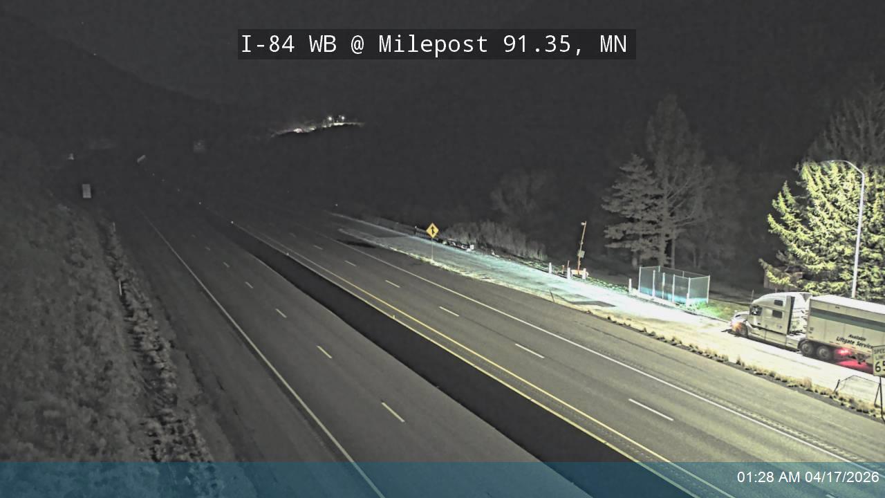 I-84 / Weber Canyon WB @ Milepost 91.35, MN