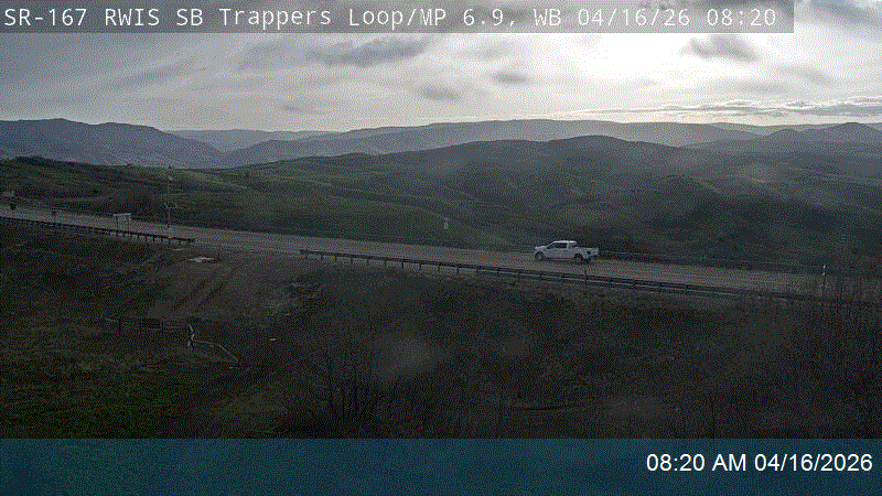 SR-167 / Trappers Loop RWIS SB @ SR-226 / Snow Basin Rd / MP 6.92, WB