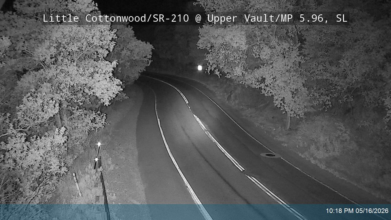 Little Cottonwood Rd / SR-210 @ Upper Vault / MP 5.96, SL