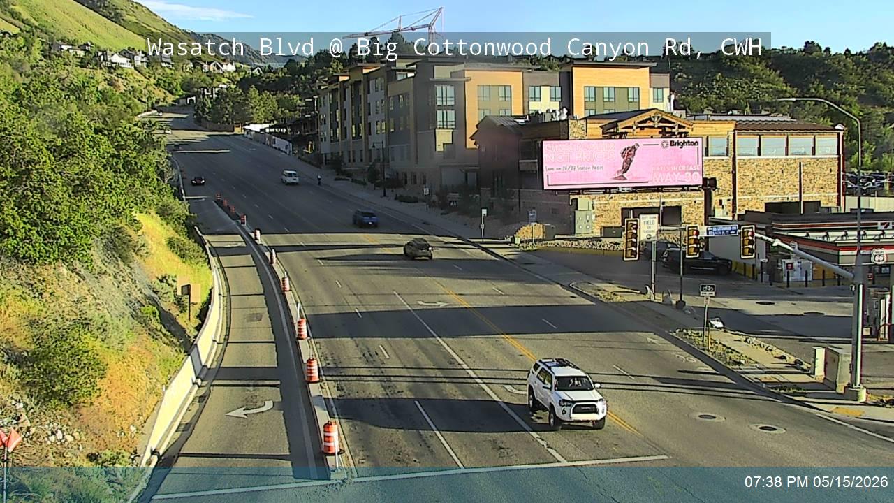 Wasatch Blvd / SR-190/SR-210 @ Big Cottonwood Canyon Rd / Fort Union Blvd / SR-190, CWH