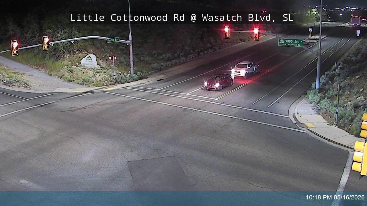 Little Cottonwood Rd / 9800 S / SR-209 @ Wasatch Blvd / 3400 E, SL 