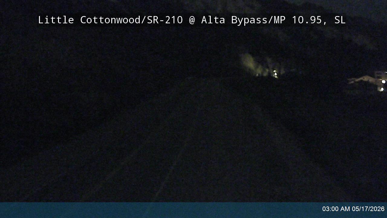 Little Cottonwood Rd / SR-210 EB @ Alta Bypass / MP 10.95, SL