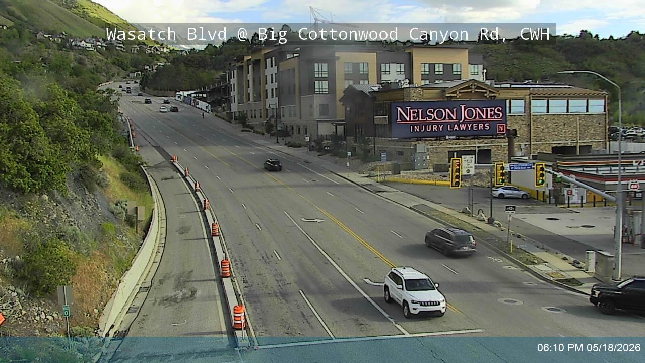 Wasatch Blvd / SR-190/SR-210 @ Big Cottonwood Canyon Rd / Fort Union Blvd / SR-190, CWH