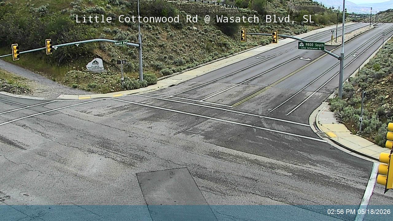 Little Cottonwood Rd / 9800 S / SR-209 @ Wasatch Blvd / 3400 E, SL 
