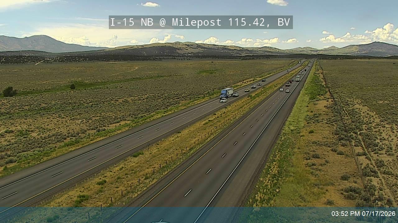 I-15, Beaver County traffic camera
