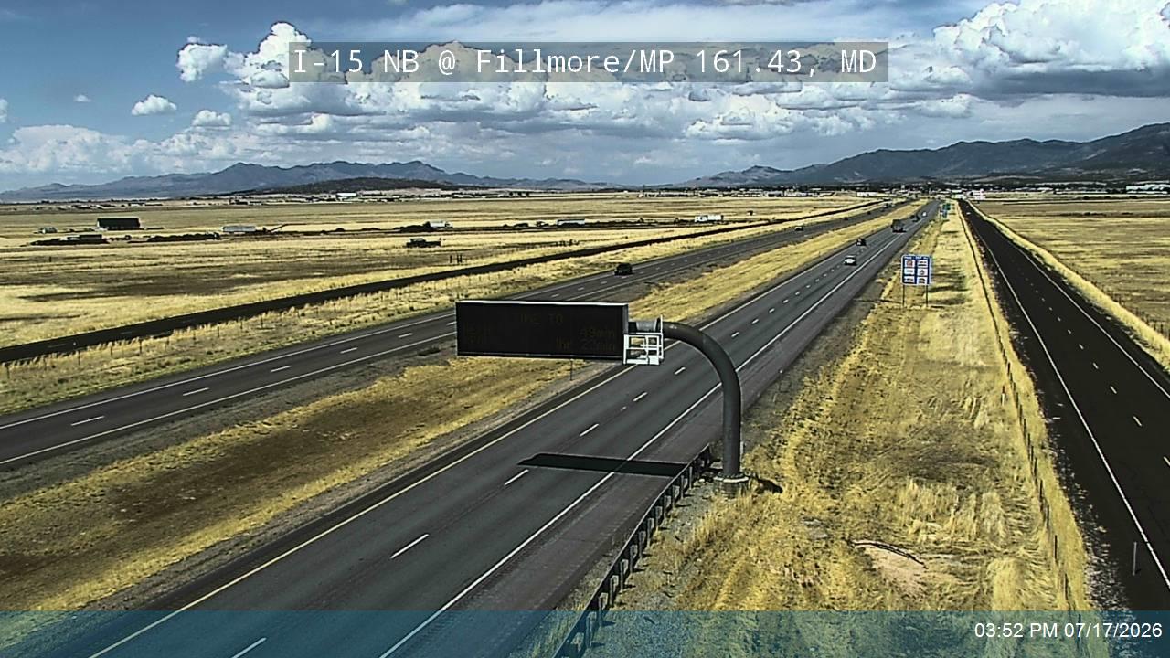 I-15, Millard County traffic camera