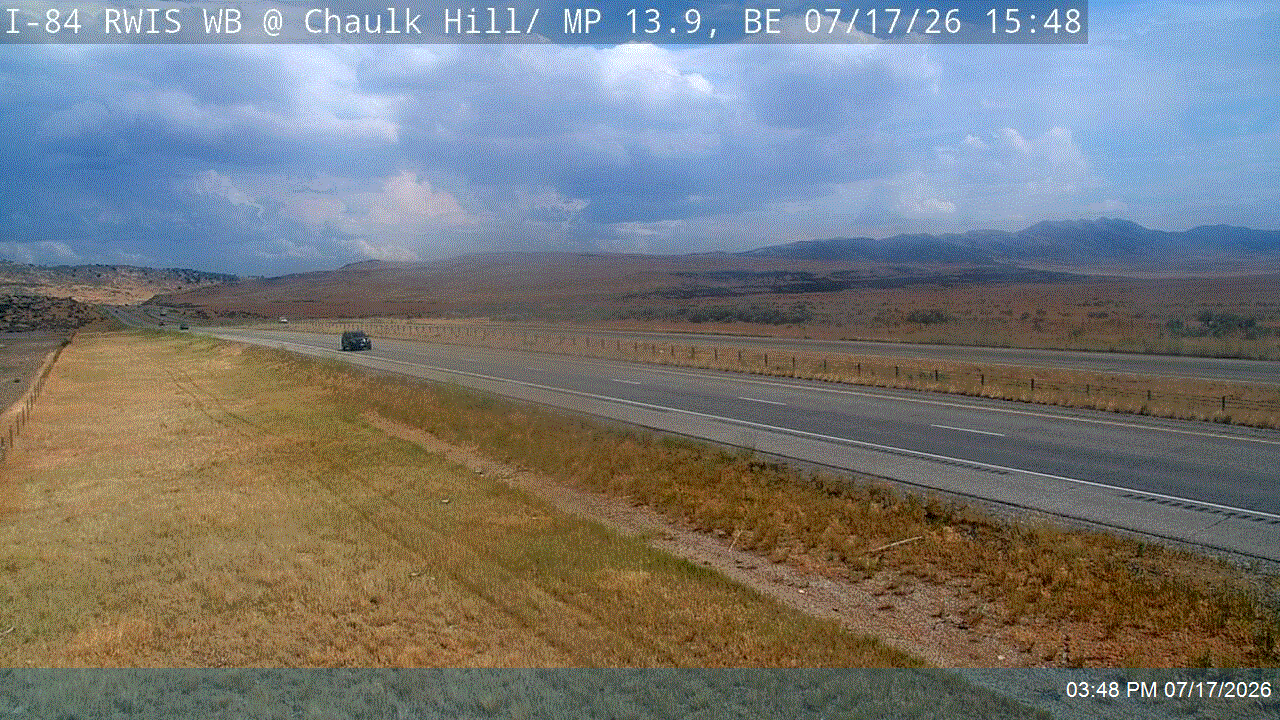 I-84 RWIS, Box Elder County traffic camera